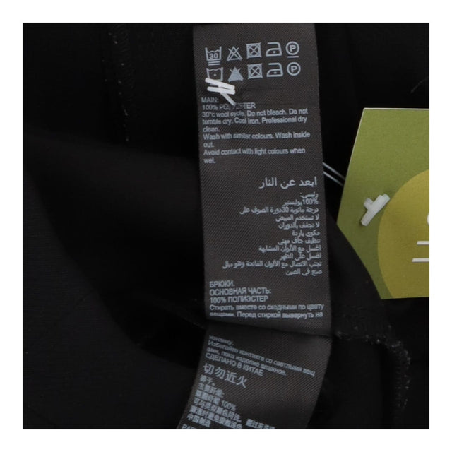 Black Pleated Front Trouser