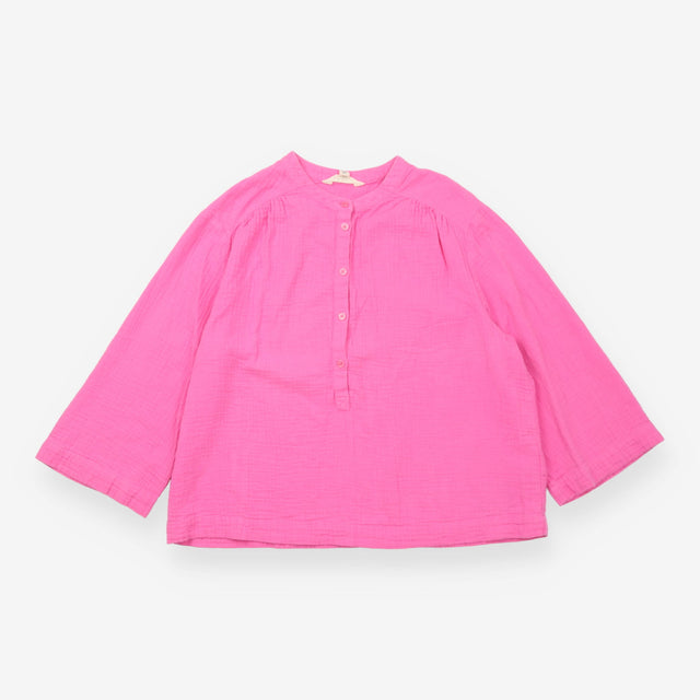 Pink Cotton Gauze Blouse