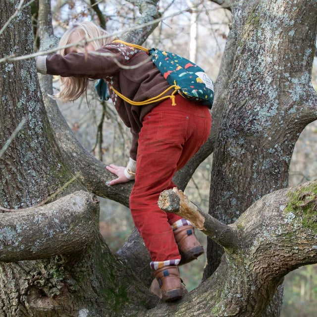 Burnt Ochre Cord Adventure Jeans