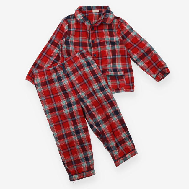 Pyjamas red check