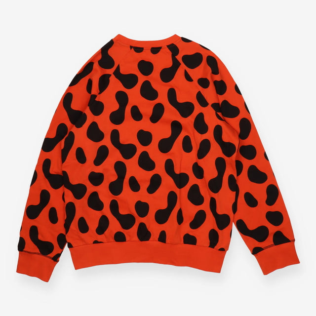 Spot the leopard jersey sweater