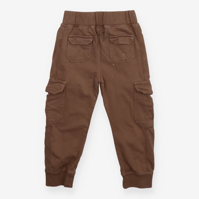 Joggers Brown Cargo Drawstring