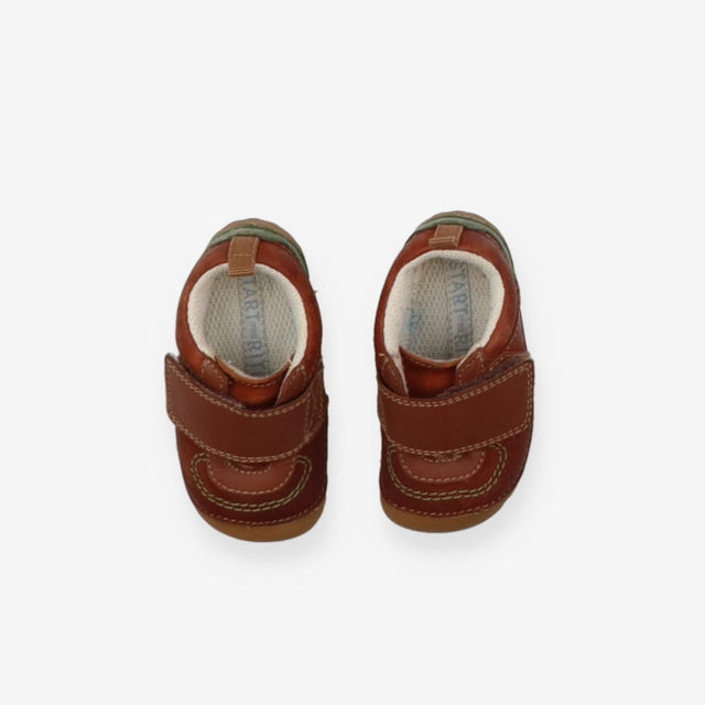 First walkers brown velcro