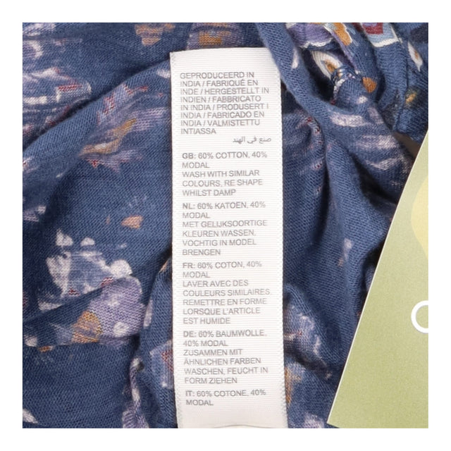 Floral Long Sleeve Cotton Modal Tunic Top