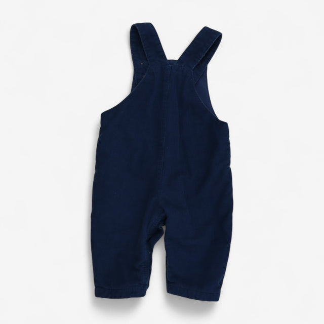 Navy cord dungarees