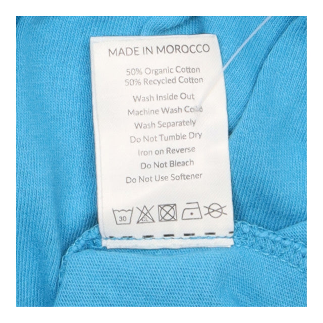 Blue Cream Colour Block Rainbow Long Sleeve Raglan