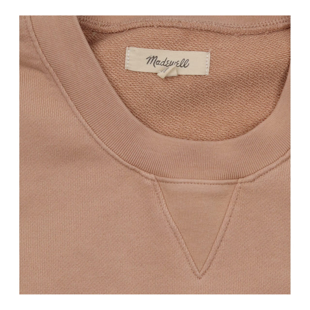 Top Madewell Sleeveless Sweatshirt V-Insert Crew N