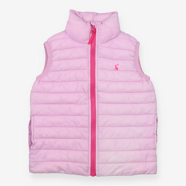 Gilet Purple with Pink Zip