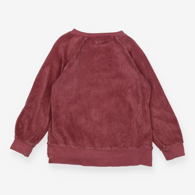 Sweatshirt dusty pink velour