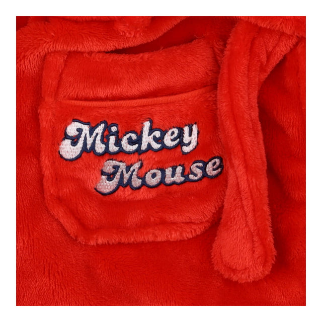 Disney Dressing Gown Red Mickey Mouse Ears
