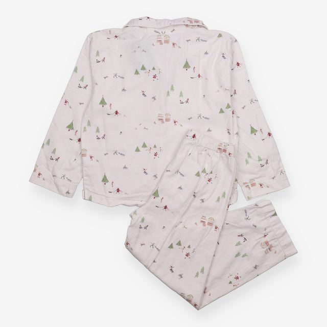 Pyjamas white snow day