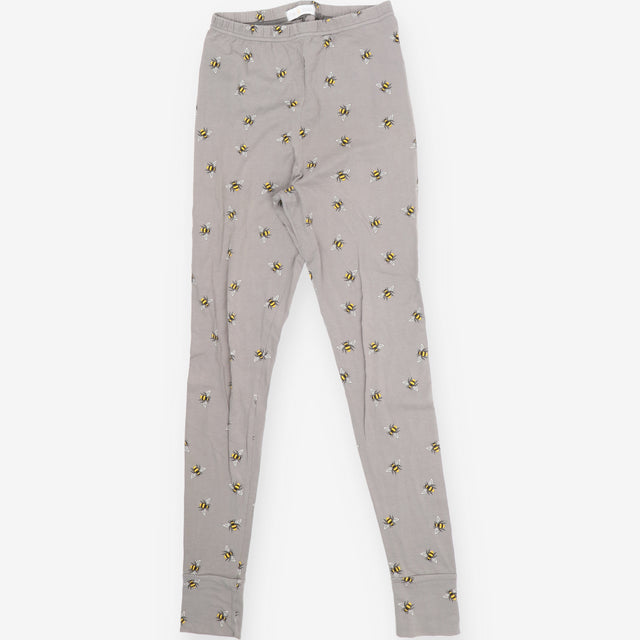 Grey Bee Print Leggings