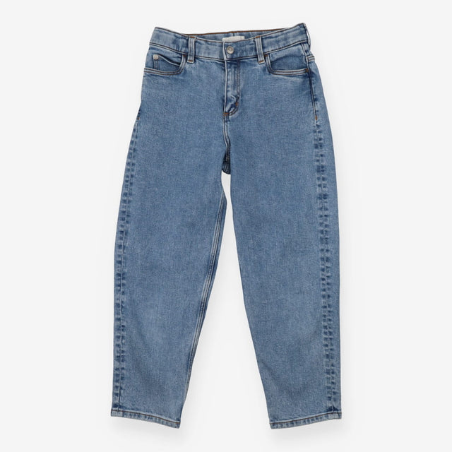 Blue denim jeans