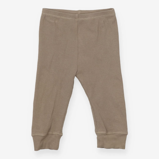 Leggings ribbed green