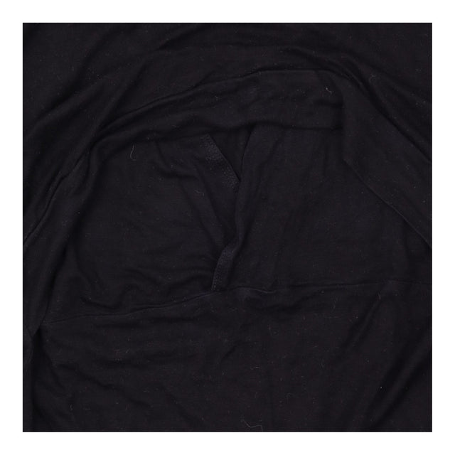 Black Bamboo Maternity Nursing Vest Top