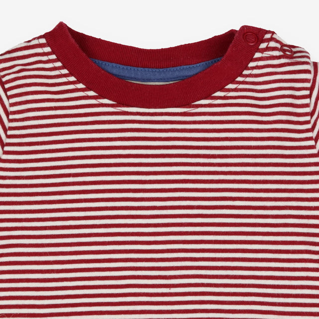 Red striped t-shirt