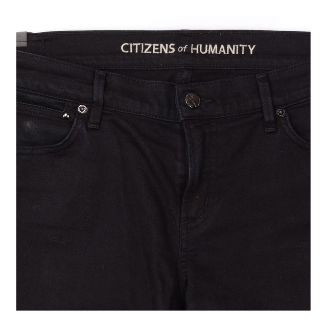 Black Straight Leg Jeans