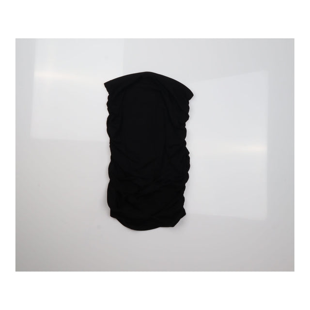 Skirt Caviar Black Karlie Ruched Side Midi Stretch