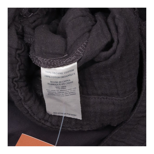 Jumpsuit Organic Cotton Gauze Washed Black