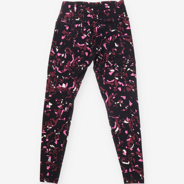 Power 7/8 Gym Leggings black and pink design