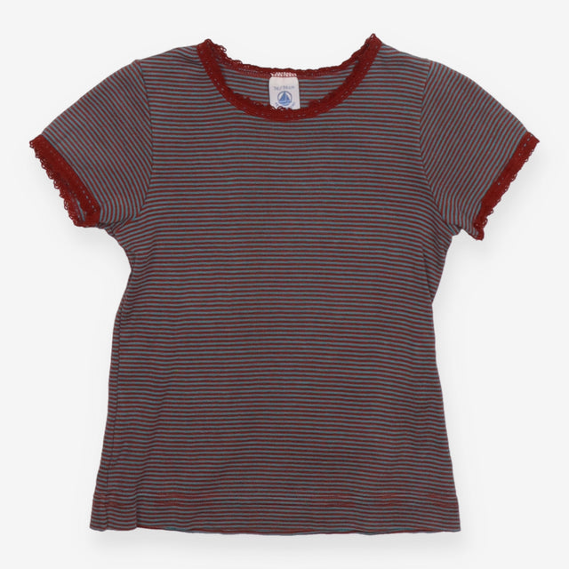 T-shirt brown stripe