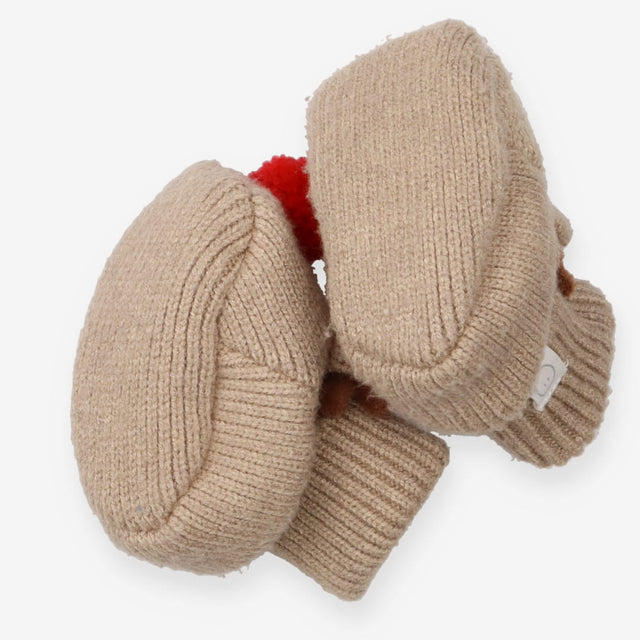 Brown reindeer boots