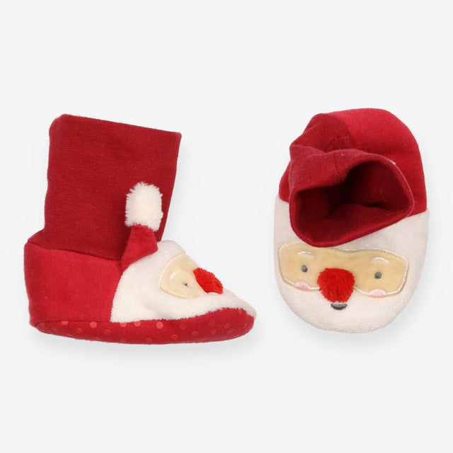Booties Red Santa