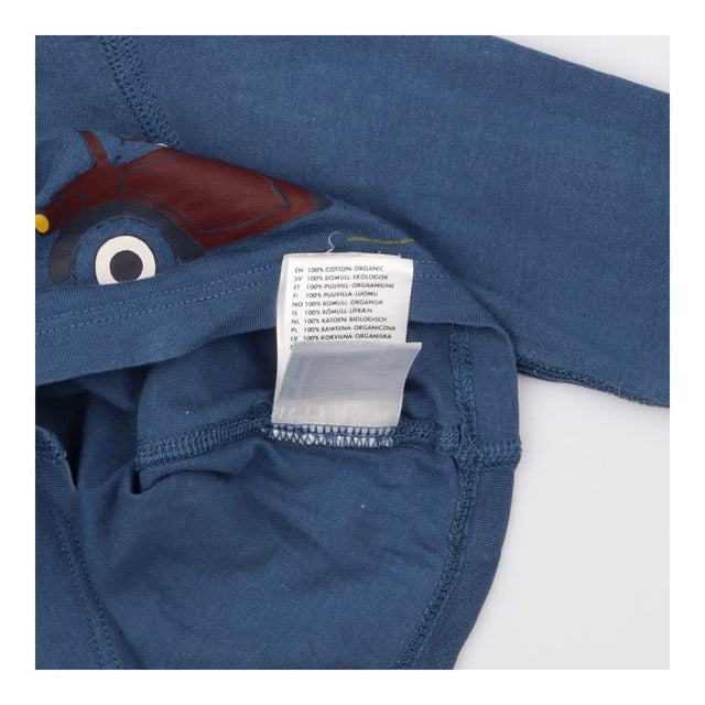Navy t-shirt long sleeve driving dogs