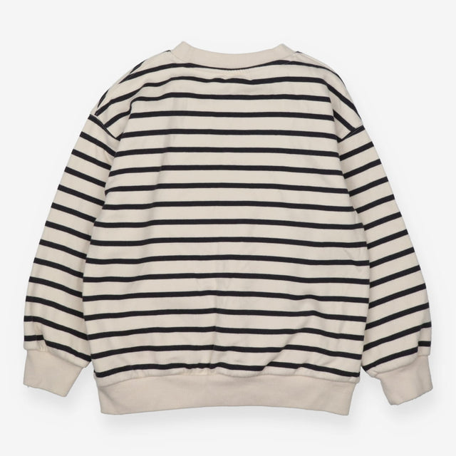 Sweater jersey grey stripe