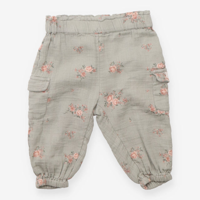 Joggers green floral
