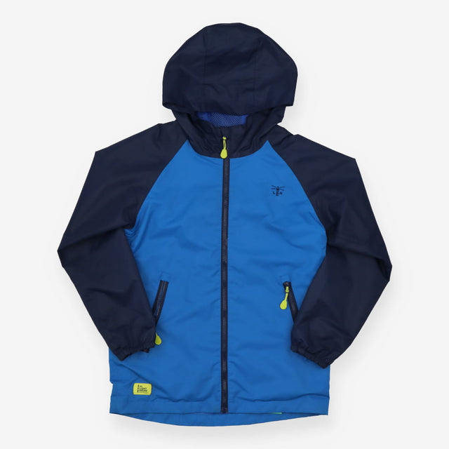Lighthouse raincoat blue