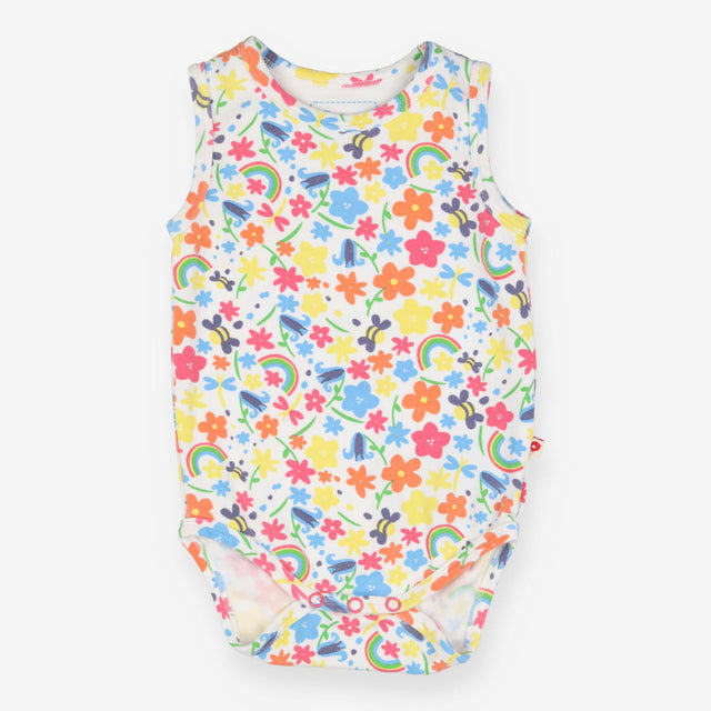 Rainbows & Bees Vest Bodysuit