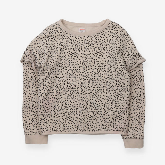 Cream Leopard Print Sweater