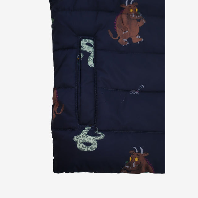 Gilet Navy 'The Gruffalo' Reversible