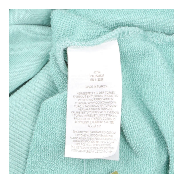 Sweatshirt Mint Green Puff Shoulder Crew Neck