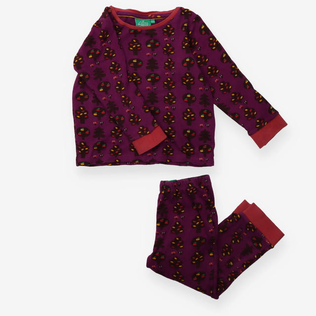 Pyjamas purple trees