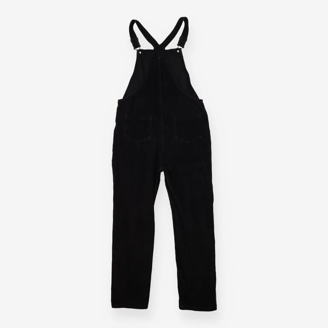 Black Corduroy Dungarees