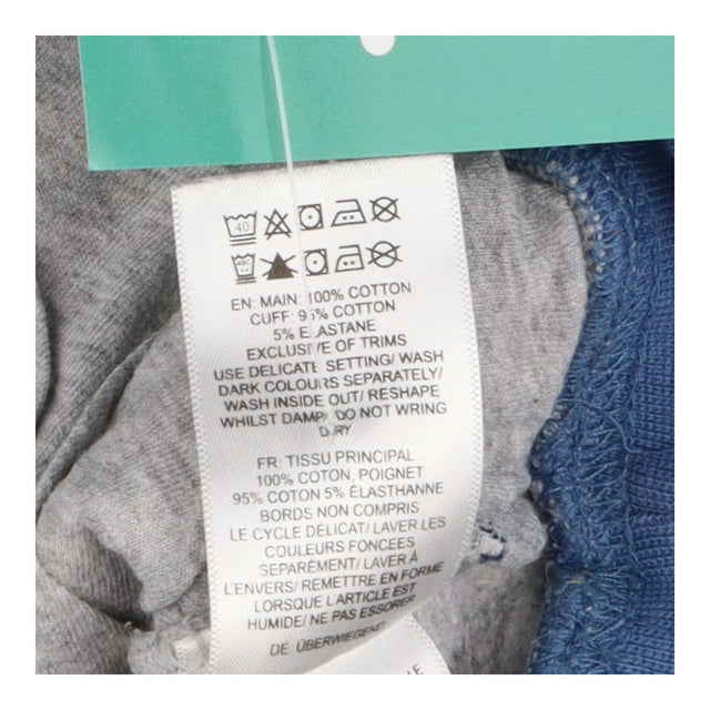 Sweatshirt grey blue sleeves digger