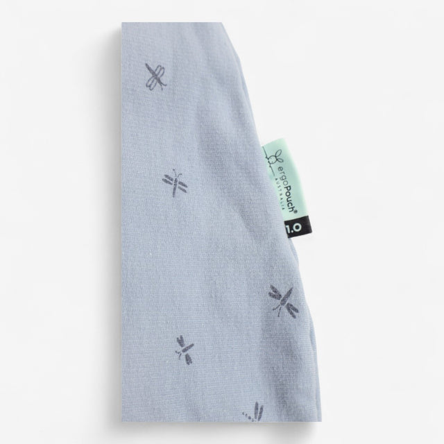 Sleeping Bag Ergo Pouch Blue with Dragonflies