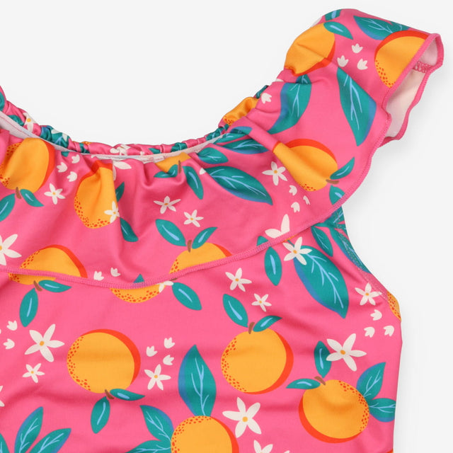 Swimsuit pink oranges