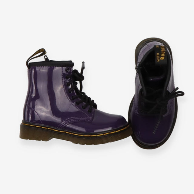 Doc Martins Purple Leather