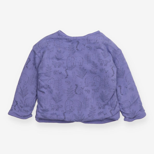 Cardigan blue safari