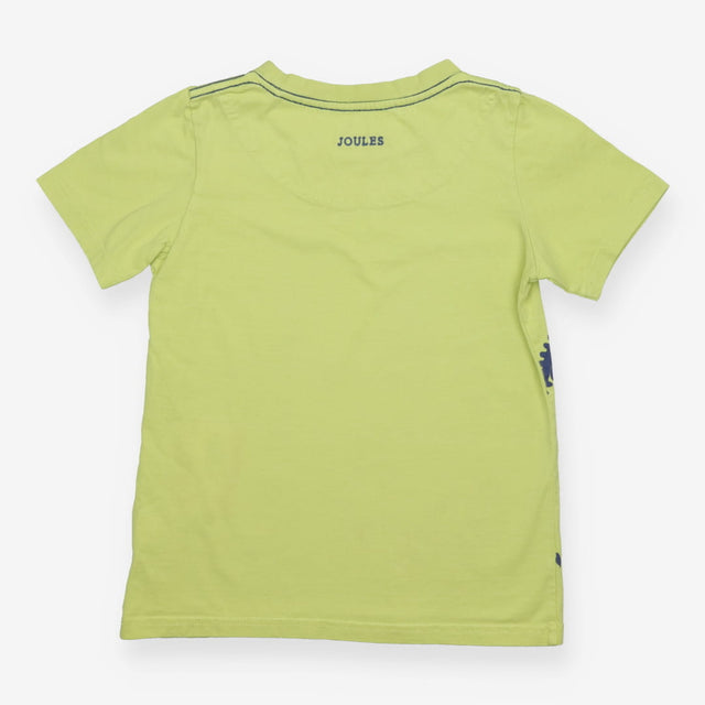 Lime Green T-shirt with Dinosaur Facts