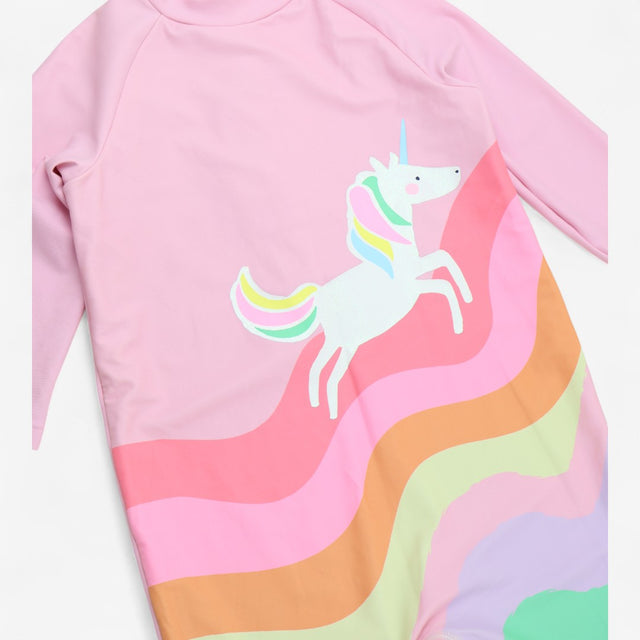 Pink Unicorn Sunsuit