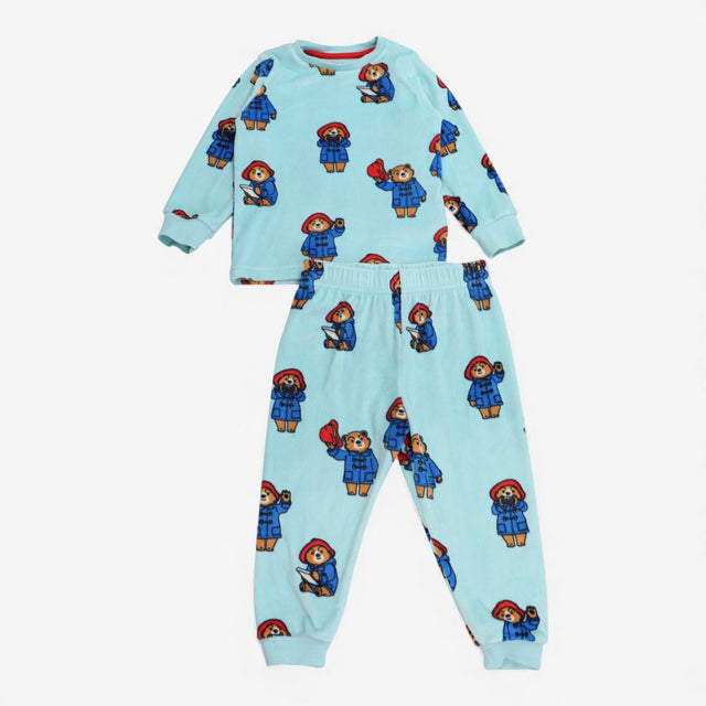 Pyjamas Blue Velour Paddington