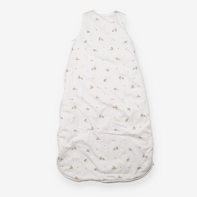 Sleeping Bag White Animals growing carrots 2.5 tog