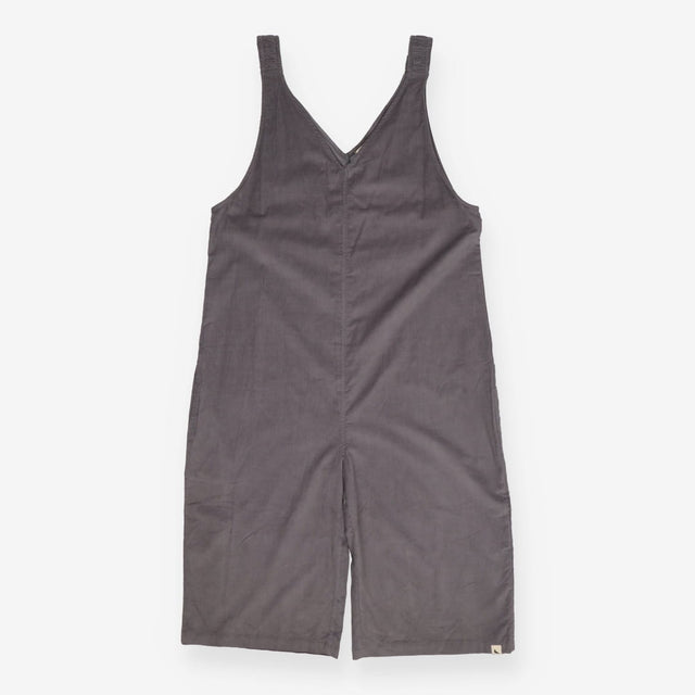 Grace Grey Oversized Cord Dungaree