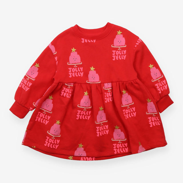 Dress long sleeve red Jolly Jelly