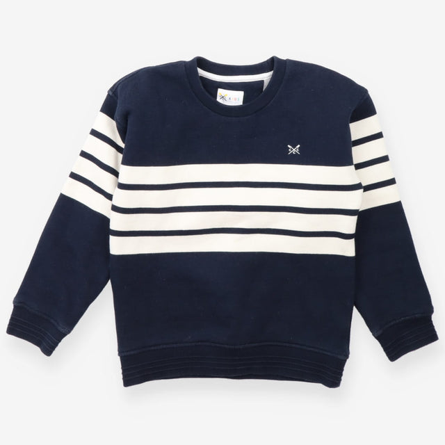Sweater Navy with White Stripes