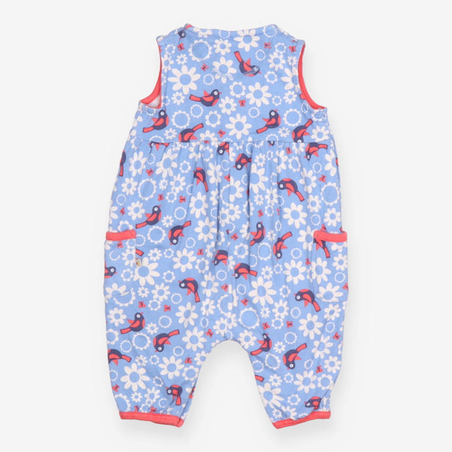 Blue Dungarees with Blue Birds